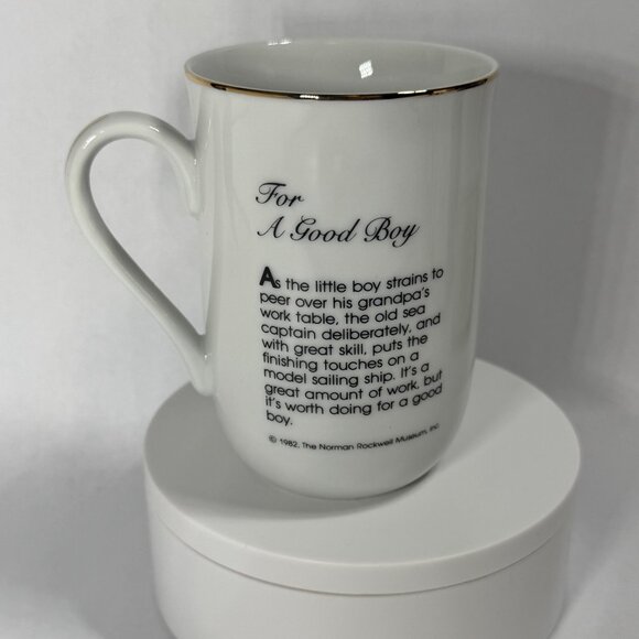 Norman Rockwell Museum Collection 4-Piece Mug Set Featuring Timeless Scenes - Picture 13 of 16